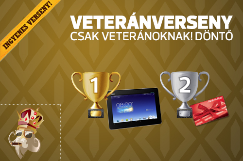 Elvitték a veterán verseny fődíját! Elvitték a veterán verseny fődíját!